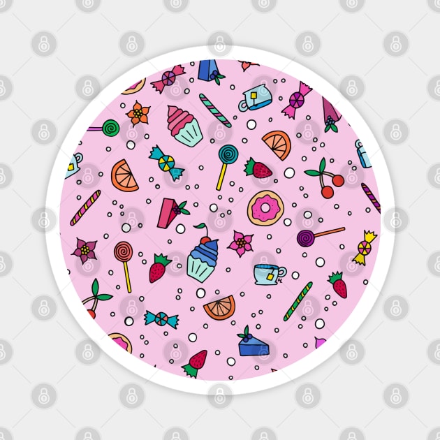 Candy and Sweets Magnet by HLeslie Design